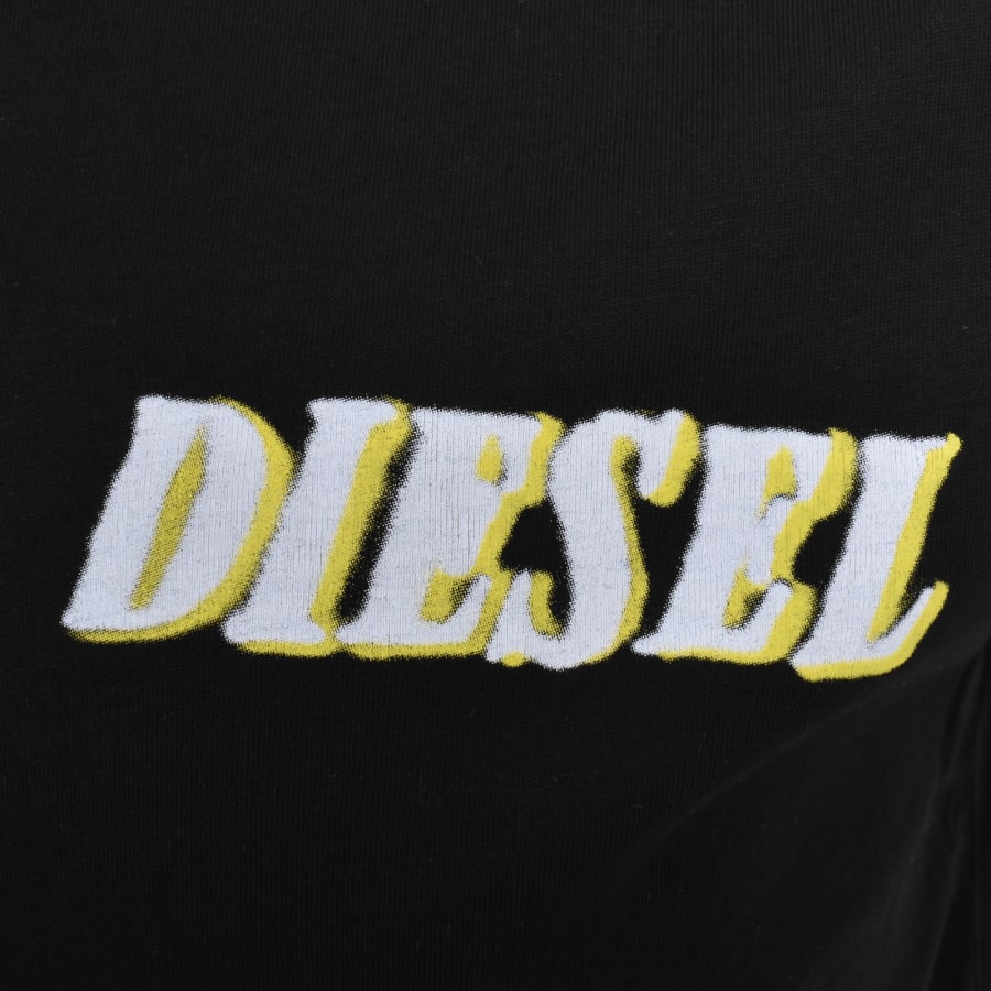 送料込★DIESEL★T Adjust K12 半袖Tシャツ Diesel T Adjust K12 T Shirt Black | Mainline Menswear United